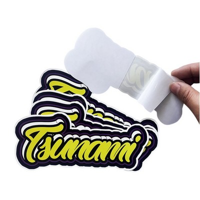 Crack and Peel Sticker