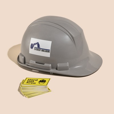 4"x2" Custom Rectangle Sticker (High Quantity)