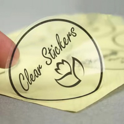 Clear PVC Stickers