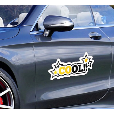 Die-Cut Magnetic Signs (1' x 1ft/Sqft)