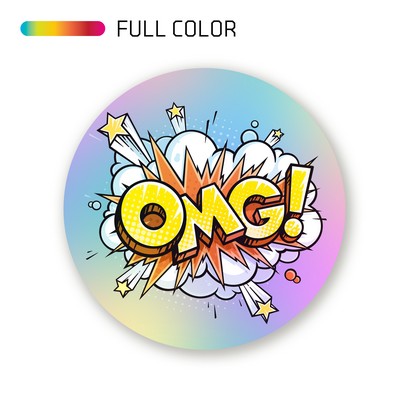 Custom Holographic Stickers - 36.01 To 40 Square Inches