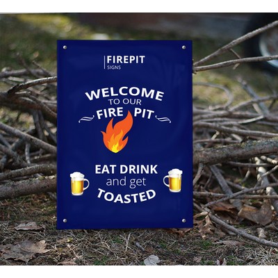 Firepit Signs (1' x 1ft/Sqft)