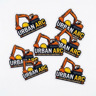 4.1 to 7 Sq. Inch Outdoor/ Indoor Clear Cling Vinyl Static Back Decal