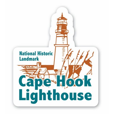 Custom Shaped Static Cling Decal 11 to 17 Square Inches