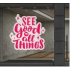 1' x 1' Die-Cut Frosted Decals