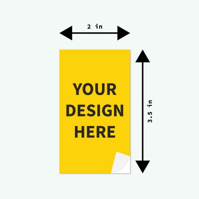 2" x 3.5" Sticker