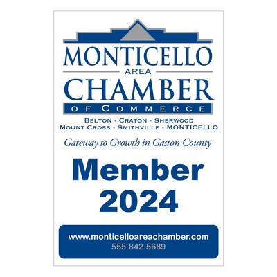 Clear Static Cling Decal | Custom | Square Corner | Static Face | 57 to 73 Sq In