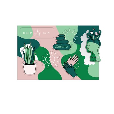 Sticker Sheets - 6"x4" or 4"x6" - White Vinyl