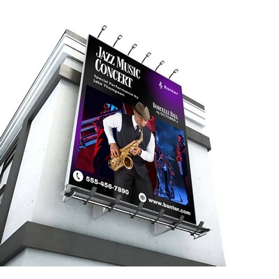 16oz. Heavy Duty Vinyl Banner with Lamination Only (1' x 1ft/SQFT)