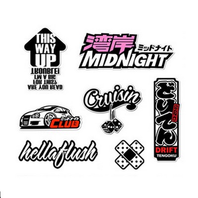 Custom Size & Shape Waterproof Strong Adhesive Die Cut Vinyl Sticker