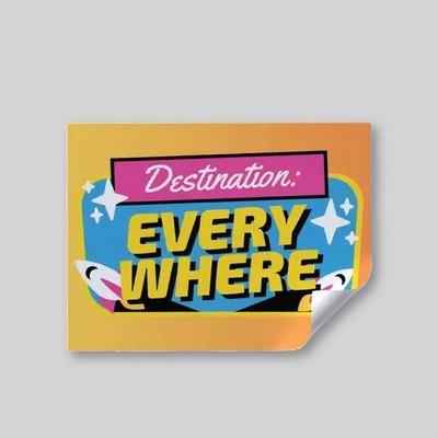 Rectangle Stickers - 3"x2"