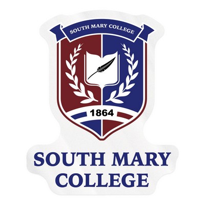 Clear Static Cling Decal | Custom | Die Cut Shape | Static Face | 57 to 73 Sq In