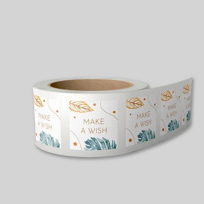 Custom Vinyl Sticker Rolls - Oval - 3"x2"