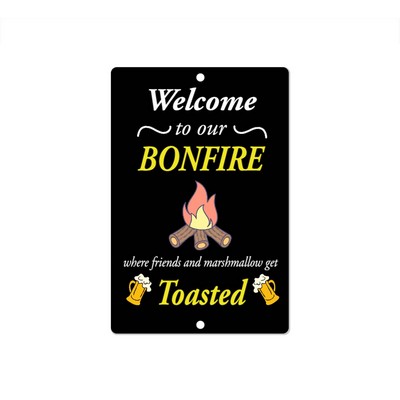 Custom Aluminum Sign, Single Sided (12" x 12")