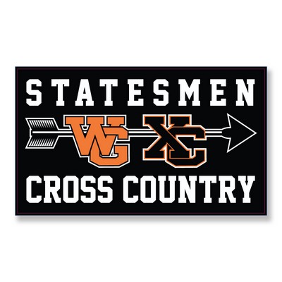 Decal On White Vinyl Material - (6"X8.5") Full Color