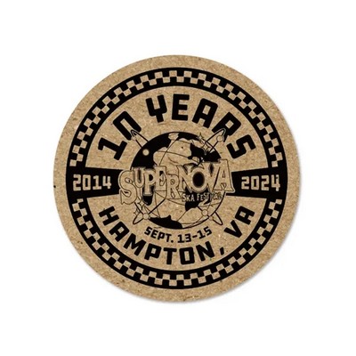 2" Kraft Paper Stickers